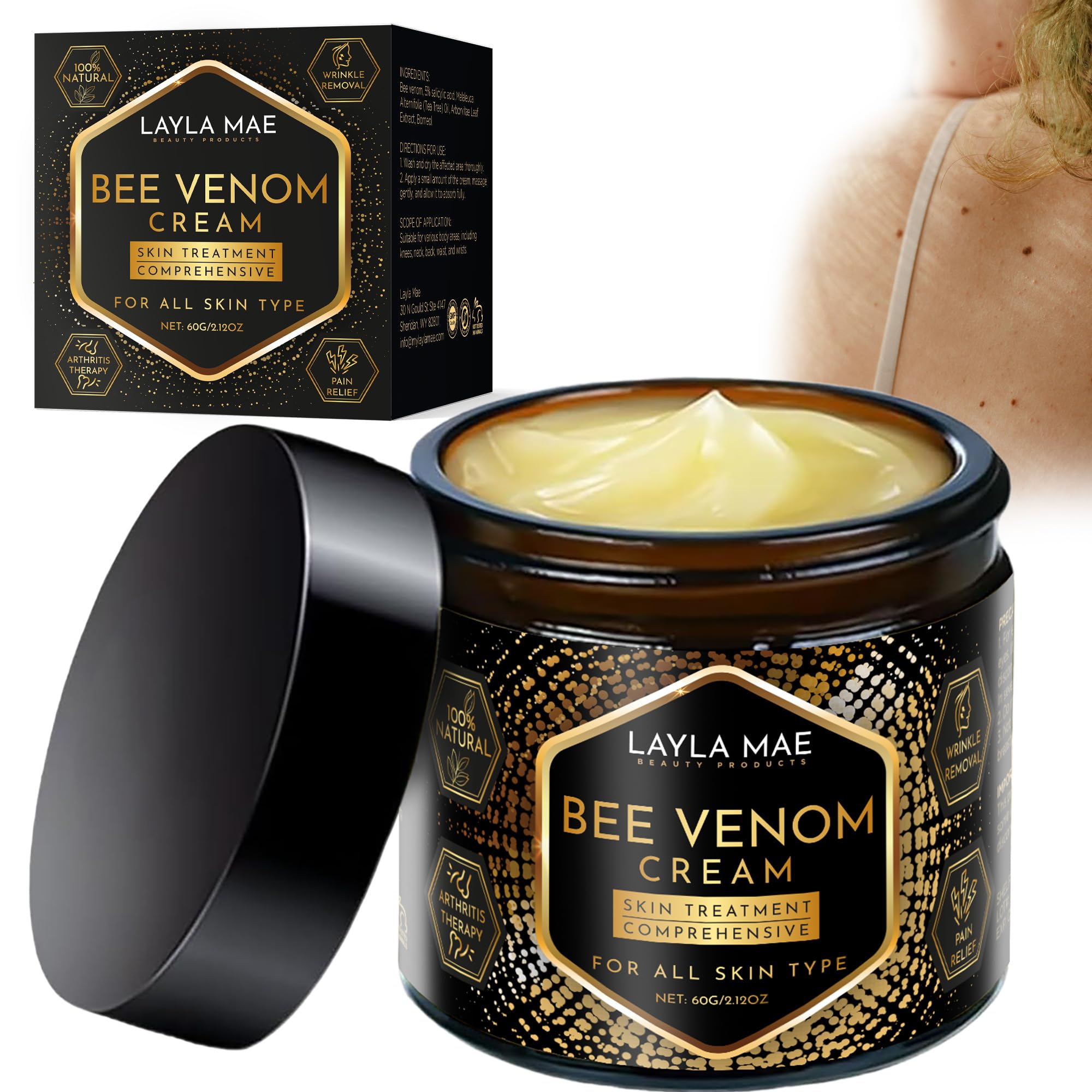 Layla Mae Bee Venom Skin Treatment Cream
